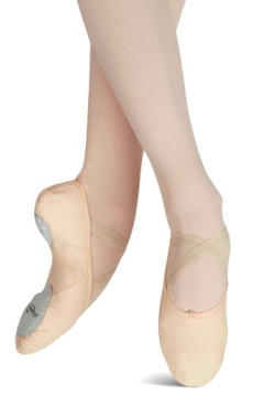 capezio 2028 juliet split sole canvas ballet shoe